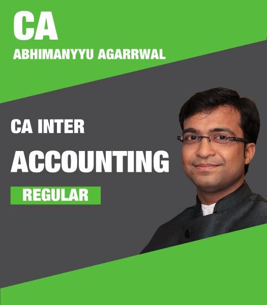 Picture of CA Inter Accounting, Full Course by CA Abhimanyu Agarrwal 