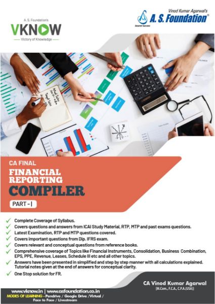 Picture of E-Book CA Final Financial Reporting Compiler By CA Vinod Kumar Agarwal 