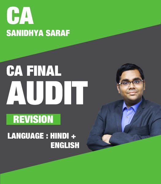Picture of Audit Fast Track course by CA Sanidhya Saraf (Hindi + English) 