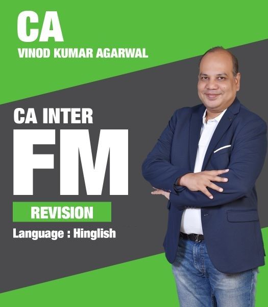 Picture of CA Inter FM, Revision by CA Vinod Kumar Agarwal (Hindi + English)