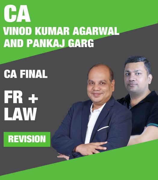 Picture of Combo CA Final FR & LAW Revision by CA Vinod Kumar Agarwal  & CA Pankaj Garg 