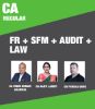 Picture of Combo CA Final FR + SFM + LAW + Audit Regular by CA Vinod Kumar Agarwal  & CA Pankaj Garg & CA Aarti Lahoti 