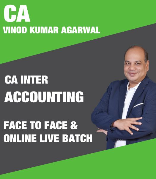 Picture of CA Inter - Accounting by CA Vinod Kumar Agarwal- F2F at Pune & Online Live Batch