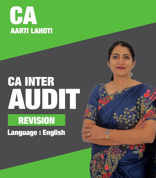Picture of CA Inter Auditing - Group 2- Revision course - By CA Aarti Lahoti