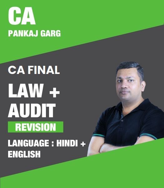 Picture of Combo CA Final - Audit And Law - Revision Course by CA Pankaj Garg (Hindi + English)