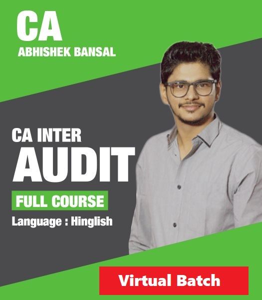 Picture of CA Inter - Audit (Virtual Batch 2) by CA Abhishek Bansal