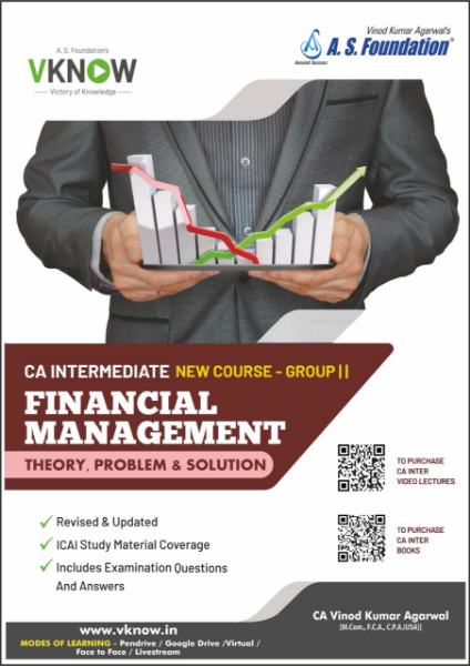Book CA Inter Group-II Financial Management Theory, Problem & Solution Book By CA Vinod Kumar Agarwal