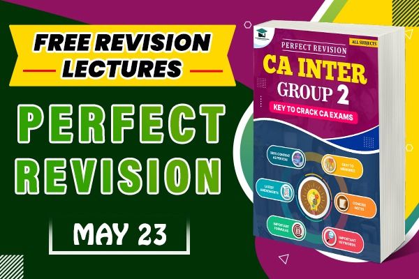 Picture of Perfect Revision: CA Inter Group 2 Revision Book (Notes)