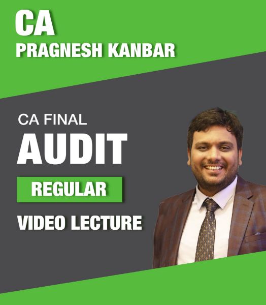 Picture of CA Final New Audit Lectures Regular Course - by CA Pragnesh Kanabar