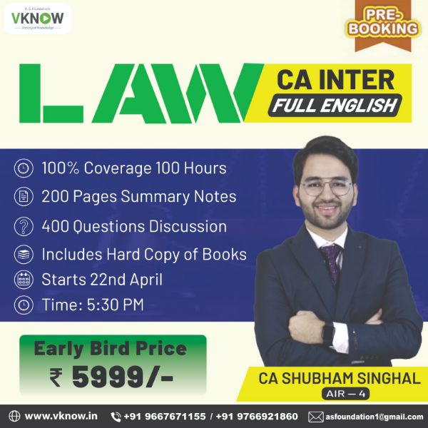 Picture of CA Inter- Corporate & Other Laws Regular Batch (Paper 2) English – May’25 and Sep’25 