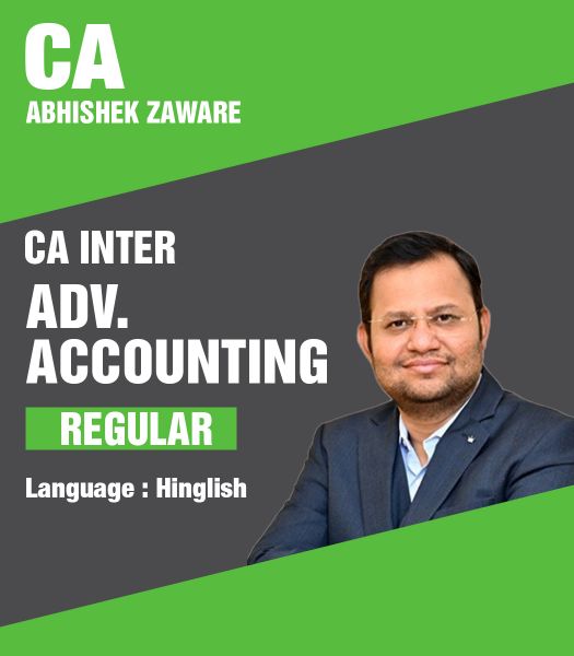 Picture of CA INTER ADV ACCOUNT REGULAR LECTURES BY CA ABHISHEK ZAWARE