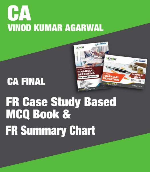 Picture of CA Final FR Case Study Based MCQ Book + FREE CA Final FR Summary Chart (New Scheme) by CA Vinod Kumar Agarwal Sir