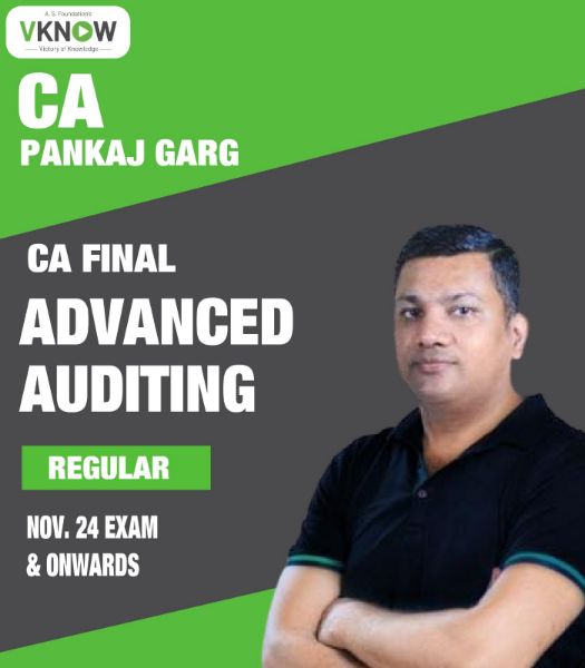 Picture of CA Final – Adv. Audit Regular Batch (New Syllabus) by CA Pankaj Garg