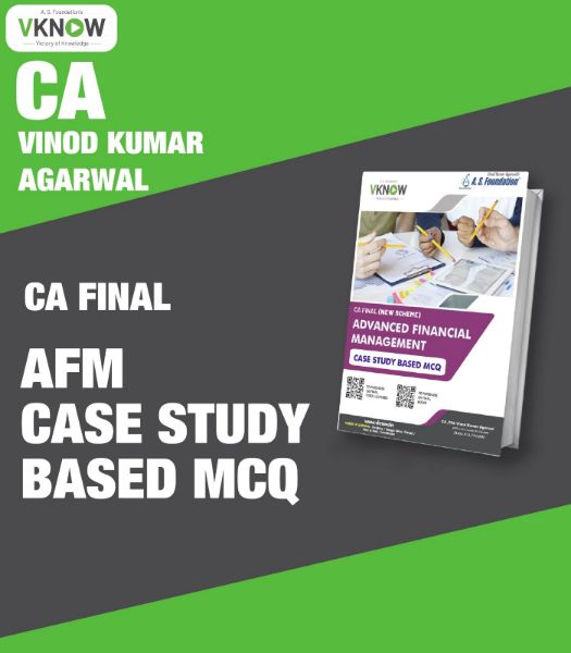 Picture of CA Final (New Scheme) Advanced Financial Management 'Case study based MCQ '