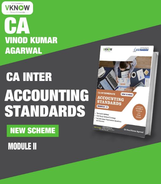 Picture of Book CA INTER ACCOUNTING STANDARD By CA Vinod Kumar Agarwal