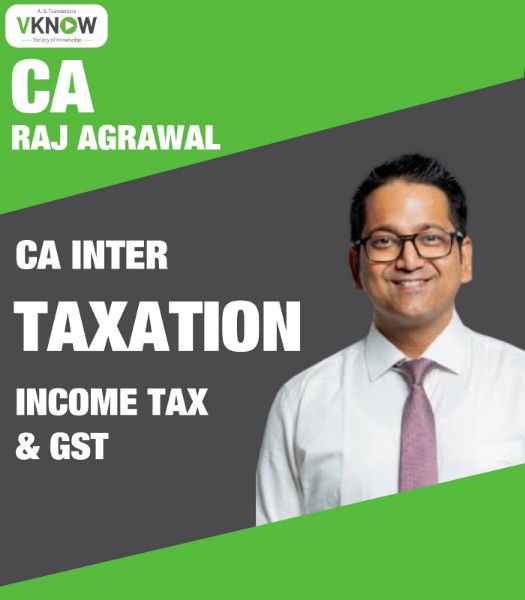 Picture of Paper 3 – Income Tax Law & Indirect Tax AY 2024-25 (CA Intermediate Group I) by CA Raj K Agrawal