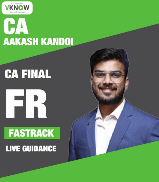 Picture of CA Final FR Fastrack (Exam Oriented) For Nov 24 By CA Aakash kandoi