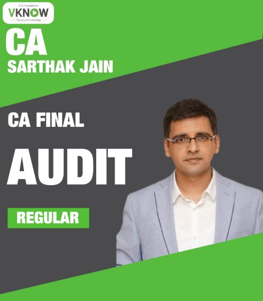 Picture of CA Final Audit Regular New Batch by CA Sarthak jain