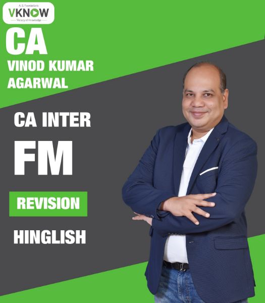 Picture of CA Inter FM Revision Hinglish by CA Vinod Kumar Agarwal 