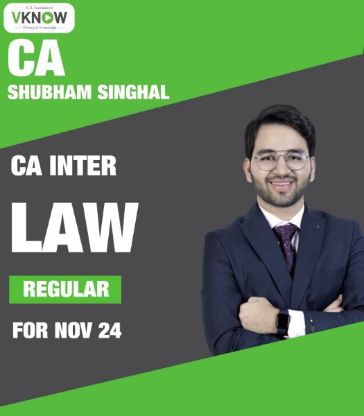 Picture of CA Inter – Corporate & Other Laws Live Regular In Depth (Paper 2) – NOV 24 By CA Shubham Singhal