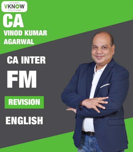 Picture of CA Inter FM Revision English by CA Vinod Kumar Agarwal