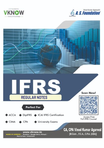 Picture of IFRS Regular Notes By CA Vinod Kumar Agarwal