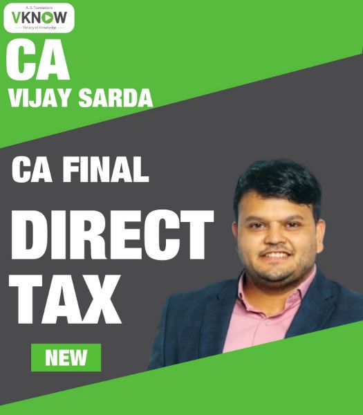 Picture of CA Final Direct Tax New Batch 1st Aug By CA Vijay Sarda