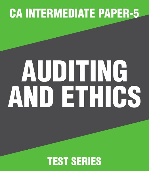 Picture of CA Intermediate Paper-5 : Auditing and Ethics Test Series