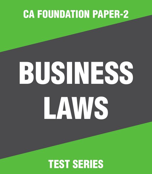 Picture of CA Foundation Paper-2 : Business Laws Test Series